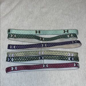 6 Under Armour headbands